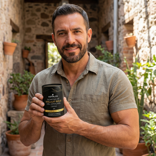 VITALIX Gold Gomitas de Shilajit Puro del Himalaya: Con Ashwagandha, Black Musli y Gokshura