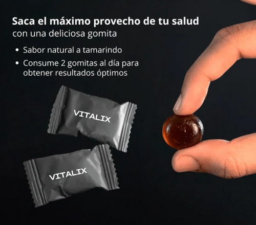 VITALIX Gold Gomitas de Shilajit Puro del Himalaya